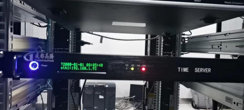 NTP服務器成功上架投運