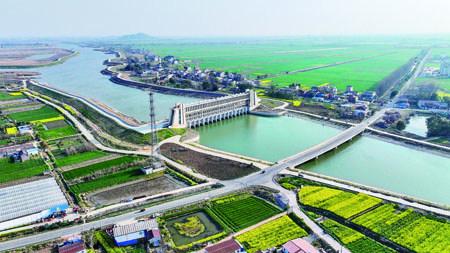 我司GPS北斗授時服務器在引江濟淮工程上線運行