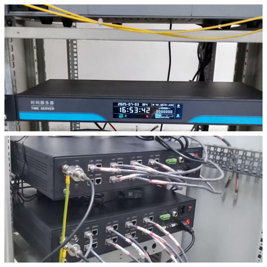 時間同步系統上架圖